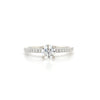 14kt White Gold Diamond Engagement Ring (0.65ct TW)