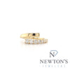 14kt Yellow Gold Bypass Fashion Ring