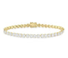 14kt Yellow Gold 3.00ct Lovebright Diamond Bracelet