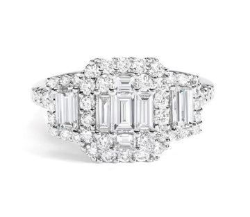 18kt Couture Baguette Ring (1.69ct)