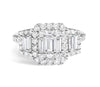 18kt Couture Baguette Ring 1.69ct tw