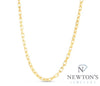 14kt Yellow Gold "Hermes" French Cable Link 22" Chain  (2.45mm)