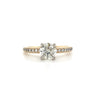 14kt Yellow Gold Diamond Engagement Ring (0.94ct tw)