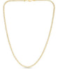 14kt Two-Tone Ice Chain 20"