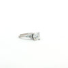 14kt White Gold Round Diamond Engagement Ring