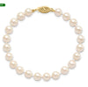 14kt Yellow Gold Akoya Pearl Bracelet (7mm)