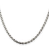 Sterling Silver Rope Chain 20"