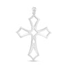 Sterling Silver Cut Out Cross Pendant