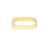 14kt Yellow Gold Squircle Ring