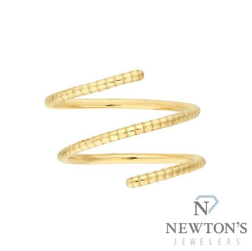 14kt Yellow Gold Bypass Ring