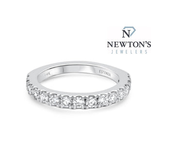 14kt White Gold Diamond Band