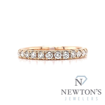 14kt Rose Gold Diamond Stackable Band (0.19 ctw)