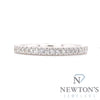 14kt White Gold Diamond Stackable Band (0.19ct)