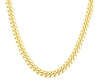 14kt Yellow Gold 2.6mm Miami Cuban Chain with Lobster Clasp 22 Inch