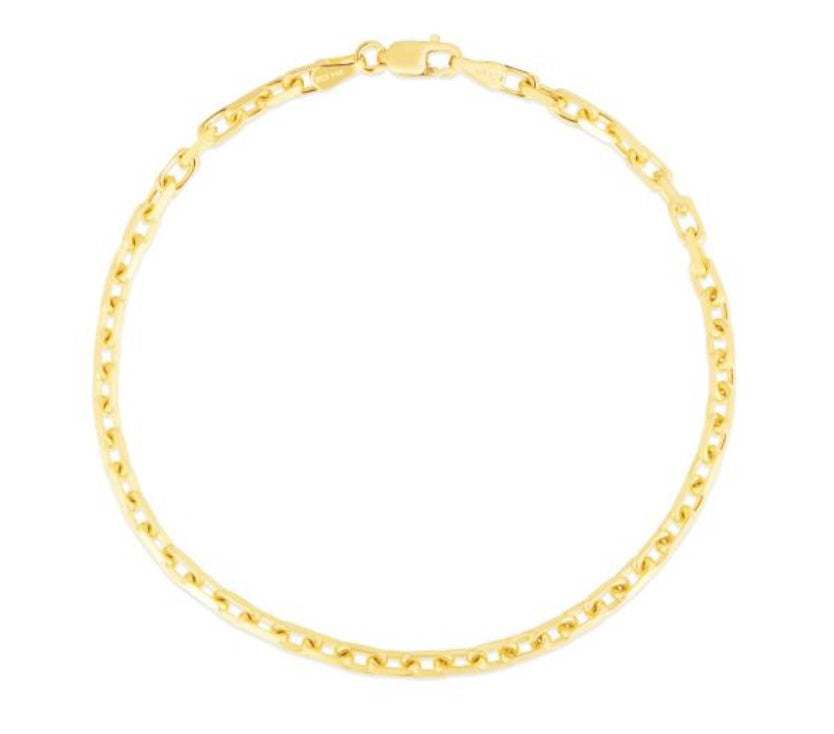 14kt Yellow Gold Hermes Bracelet