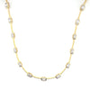 18kt Yellow Gold Diamond Illusion Necklace