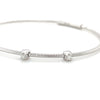 14kt White Gold Diamond Flex Bangle Bracelet (0.14ct)