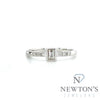 14kt White Gold Diamond Promise Ring