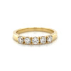 14kt Yellow Gold Diamond Stackable Band (0.51ct)