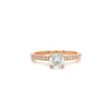 14kt Rose Gold Solitaire Engagement Ring (0.75ct Tw)