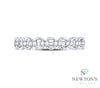 10kt White Gold Diamond Stackable Band (0.13ct)