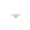Estate 14kt Yellow Gold Diamond Engagement Ring