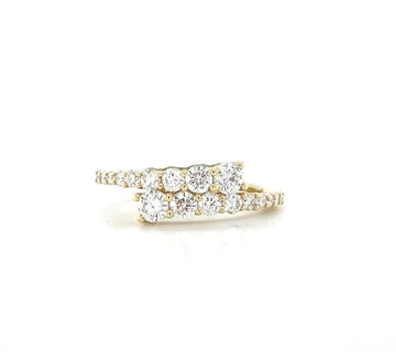 18kt Yellow Gold Diamond "Couture" Ring