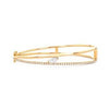 14kt Yellow Gold Marquise Diamond Bangle Bracelet (1.00ct)