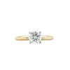 14kt Yellow Gold Diamond Solitaire Engagement Ring (0.58ct)
