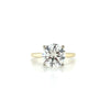 14kt Yellow Gold Diamond Solitaire Engagement Ring (3.22ct)