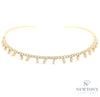 14kt Yellow Gold Diamond Dangle Choker (2.30ct)