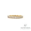 14kt Yellow Gold Diamond Stackable Band (0.40ct)