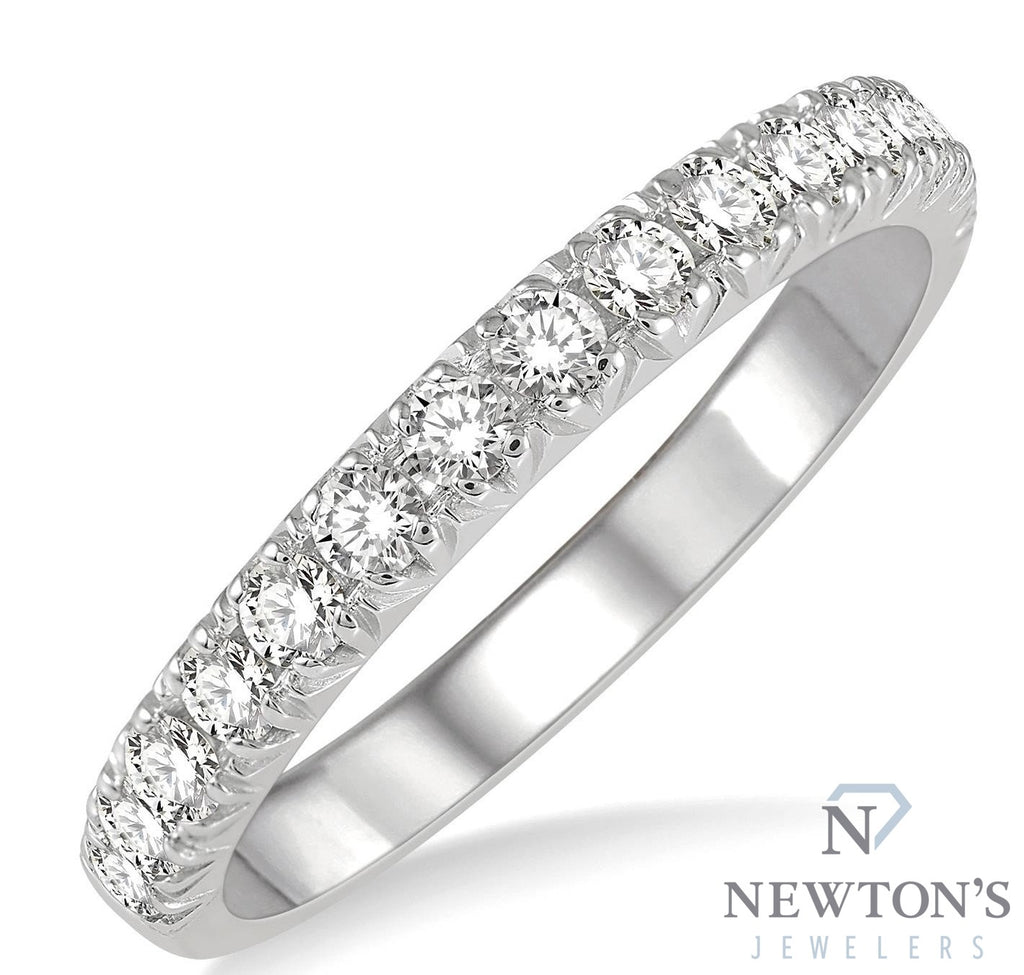 14kt White Gold Diamond Stackable Band (0.50ct)