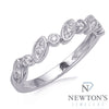 14kt White Gold Diamond Stackable Band (0.20ct)