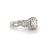 14kt White Gold Diamond Engagement Ring (0.53ctr)