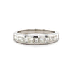 14kt White Gold 11 Diamond Band (0.50ct Tw)