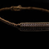 10kt Yellow Gold Diamond Bar Bracelet