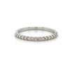 14kt White Gold Diamond Stackable Ring (0.16ct)