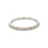 14kt White Gold Diamond Stackable Band (0.16cts)