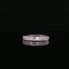 14kt White Gold Diamond Stackable