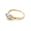 14kt Yellow Gold Marquise Shape Opal Fashion Ring