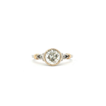 14kt Two-Tone Gold Diamond Ring