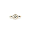 14kt Two-Tone Gold Diamond Ring