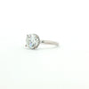 18kt White Gold Round Brilliant Engagement Ring