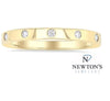 10kt Yellow Gold Diamond Band