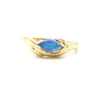 14kt Yellow Gold Marquise Shape Opal Fashion Ring