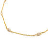 14kt Yellow Gold Diamonds By The Yard Necklace (1.00ct Tw)