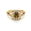 18kt Yellow Gold Fancy Yellow Diamond Ring