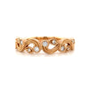 14kt Rose Gold Diamond Fashion Ring