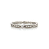 14kt White Gold & Diamond Stackable Band (0.13ct)